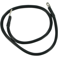 (image for) Solid Black Battery Cable 33"