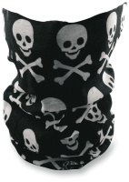 (image for) Polyester Motley Tube - Skull and crossbones