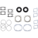 (image for) Vertex Complete Engine Gasket Set - Ski-Doo Skandic II/IIR 93
