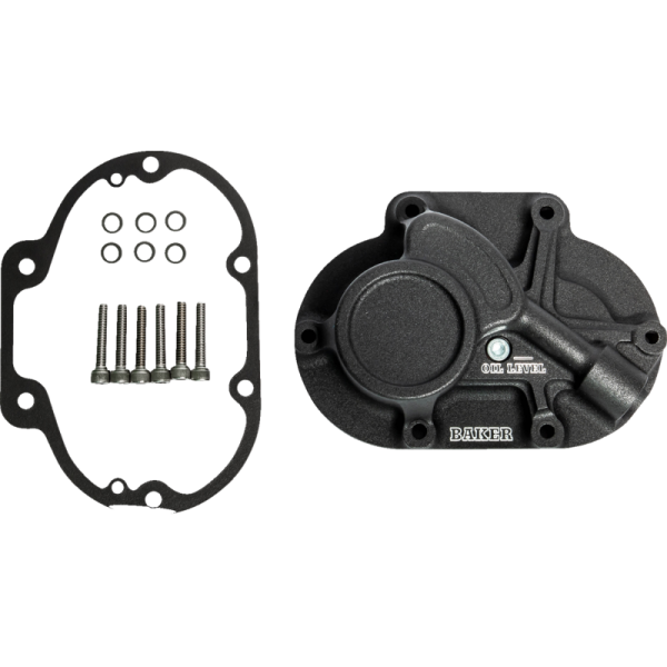 (image for) Baker Drivetrain Transmission Side Cover (Wrinkle Black)