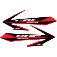(image for) Factory Effex OEM Shroud and Tank/Shroud Graphics, Style 06 for CRF450R 05-08