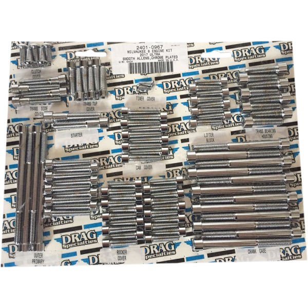 (image for) Drag Specialties Engine bolt kit - Smooth