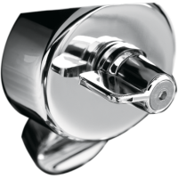 (image for) Show Chrome Fuel Shut-Off Plate Cover and Knob