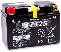 (image for) Yuasa High-Performance Factory-Activated AGM Maintenance-Free Battery for Honda SM250 09-13