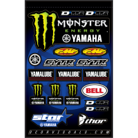 (image for) Star Yamaha Monster Decal Sheet