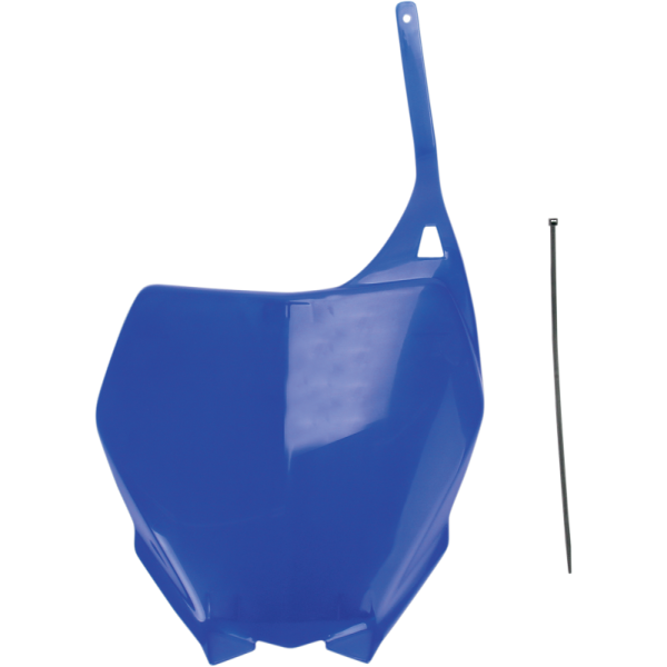 (image for) UFO Front Number Plate - Reflex blue