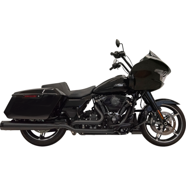 (image for) BASSANI XHAUST 4.5" Straight Can Mufflers - Black