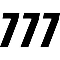 (image for) SX Series Numbers - 6" Black - No. 7