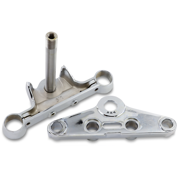 Drag Specialties Chrome FL-Style Triple Tree