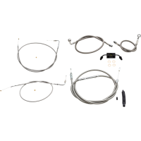 (image for) Stainless Standard Cable Kit (8-10in Bars)