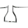 (image for) Chrome 14" End Rise 1 1/2" Hammerhead Handlebar