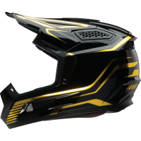 (image for) Z1R Dirtmaxx Helmet, Monogram, Black/Gold, S