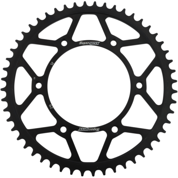 (image for) Supersprox Rear Sprocket - 52T (Steel/black)