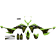 (image for) D'Cor Visuals Complete Graphics Kit - Monster Energy Slash, white background