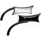 (image for) Micro Mirror Four Point Left Black