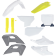 (image for) Acerbis Full Plastic Kit - OEM 23