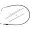 (image for) Quick Connect Upper Clutch Cable, Stainless, 47" (Bent Tube)