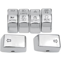 (image for) 6-Piece Switch Cap Kit (Chrome)