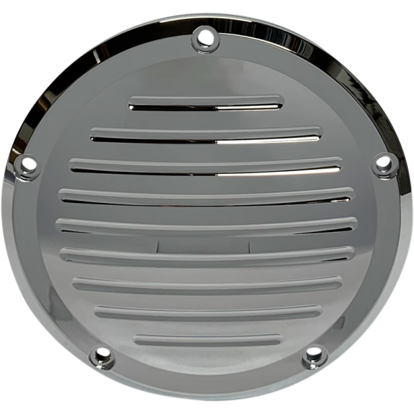 (image for) PRO-ONE PERF.MFG. Millennium Derby Cover, Ball-milled Chrome