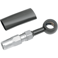 (image for) Black Chrome Banjo Fitting 3/8"/10 mm 180°