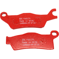 (image for) Rear Semi-Sintered V Brake Pad for Kawasaki ZX-12R 1200 Ninja (Radial caliper) 04-05