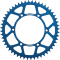 (image for) Supersprox Aluminum Rear Sprocket, Blue - 52T
