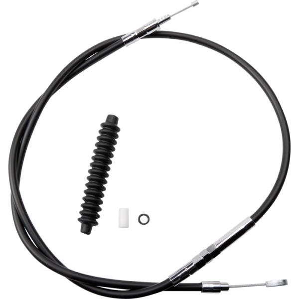 (image for) Drag Specialties High Efficiency Black Vinyl Clutch Cable
