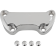 (image for) Handlebar Clamps - Scalloped, Chrome