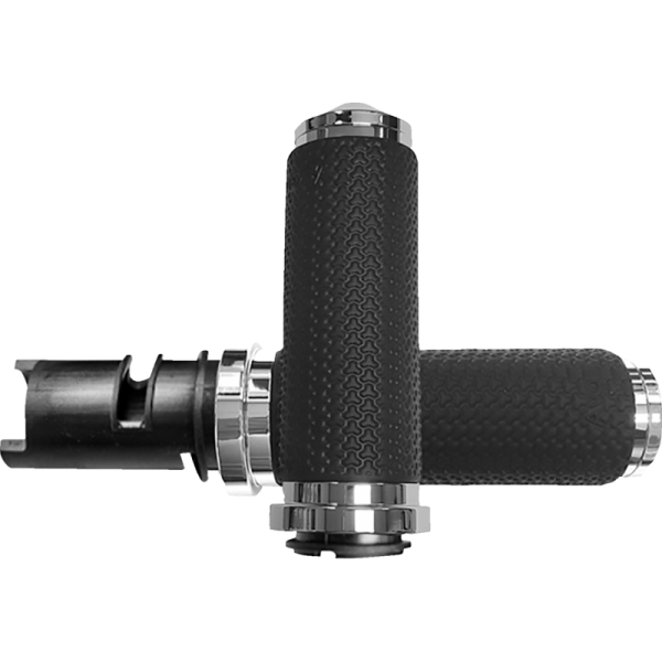 (image for) AVON GRIPS Avon Memory Foam Grips - Large, Round, Chrome