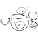 (image for) XR Stainless DOT Kit - Black w/ Chrome Fittings 14"-16"