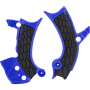 (image for) Acerbis X-Grip Frame Guard - Yamaha WR250F 25-26, WR450F 24-26 - Blue/black