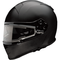 (image for) Z1R Warrant Snow Electric Helmet, Flat Black, 2X