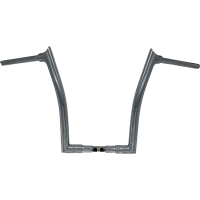 (image for) EZ Install Pointed Top Handlebar - Chrome, 16” Rise