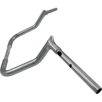 (image for) Pointed Top Handlebar Chrome 11 Inch