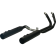 (image for) Dominator Systems - Black w/ black Race billet end caps