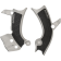 (image for) Acerbis X-Grip Frame Guard - Yamaha YZ250F 19-23, YZ250FX 20-24, YZ450F 18-22, YZ450FX 19-23 - Silver/black