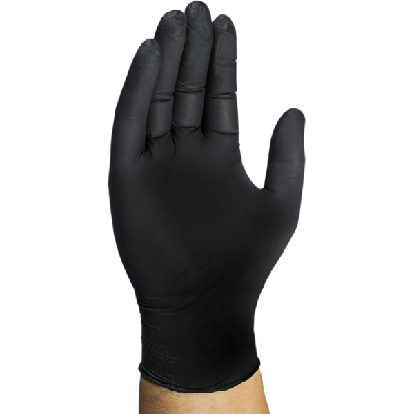 (image for) Mechanix Wear Nitrile Gloves, Black, Size XL (11)