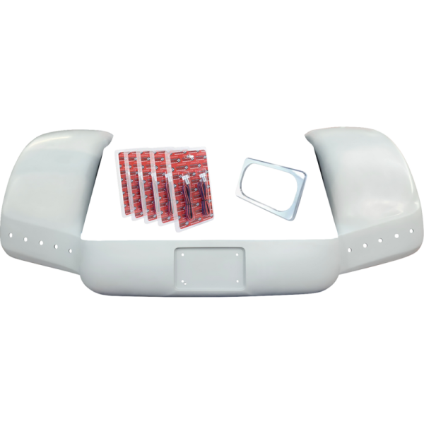 (image for) PAUL YAFFE BAGGER NATION Paul Yaffe Pro Street Trike Rear Fender Kit W/ chrome license frame, no exhaust outlet 1401-1043