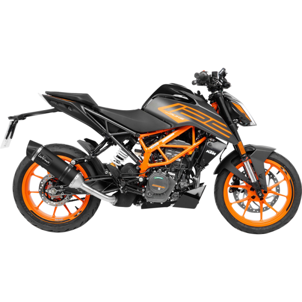 (image for) LEOVINCE LV ONE EVO Black stainless steel Slip-On for KTM 390 Duke 21-23