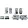 (image for) Chrome 8-Piece Radio Control Switch Cap Kit