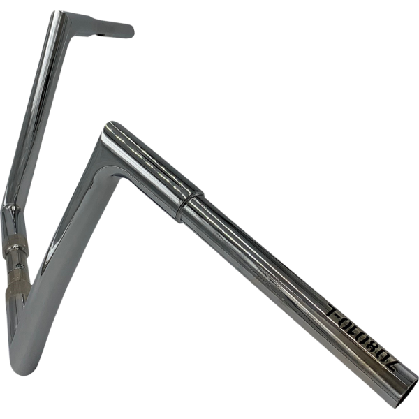 (image for) FAT BAGGERS INC Flat Top Handlebar Chrome 10 Inch