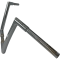 (image for) Flat Top Handlebar Chrome 10 Inch
