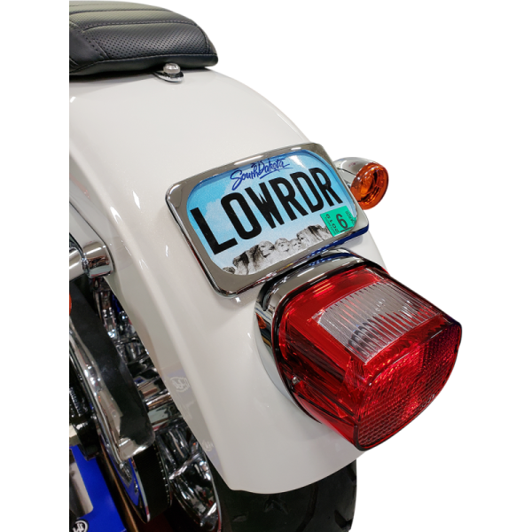 (image for) Drag Specialties Radius Mount Chrome Large