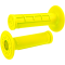 (image for) ODI Ruffian MX Single-Ply Grips - Half-Waffle - Fluorescent Yellow