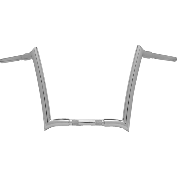 (image for) PAUL YAFFE BAGGER NATION 1 1/4" Monkey Sport Bars - Chrome, 10" Rise