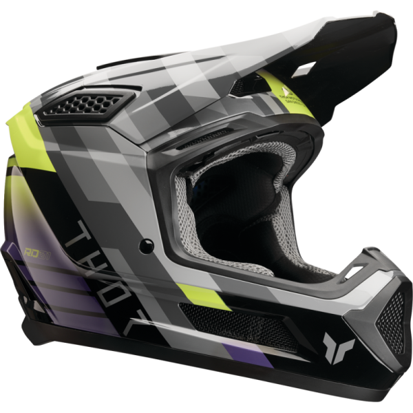 (image for) Thor Fleet Helmet - Camber - Black/Purple - Size L