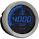 (image for) HD-02 4" Tachometer, Chrome