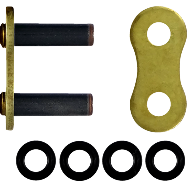 (image for) RK GB525XRE Connecting Link - Rivet, Gold