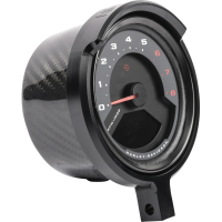 (image for) Softail Gauge Relocation Kit Black
