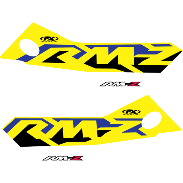 (image for) Factory Effex OEM Shroud and Tank/Shroud Graphics, Style 24 for RM-Z250 19-25, RM-Z450 18-25